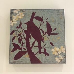 Tangletown Fine Art "A Sparrows Garden" by Tandi Venter Framed Canvas Print